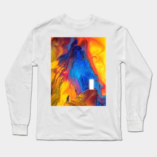 Stairs into Color Long Sleeve T-Shirt